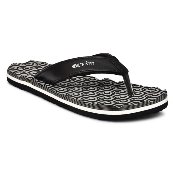 Gray_Rubber_Pull-On_Slipper_For_Men