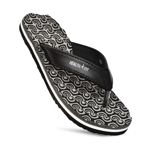 Gray_Rubber_Pull-On_Slipper_For_Men