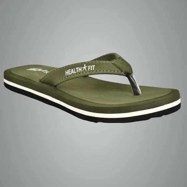 Olive_Pu_Soft_Foam_Slip_On_Slipper_For_Women
