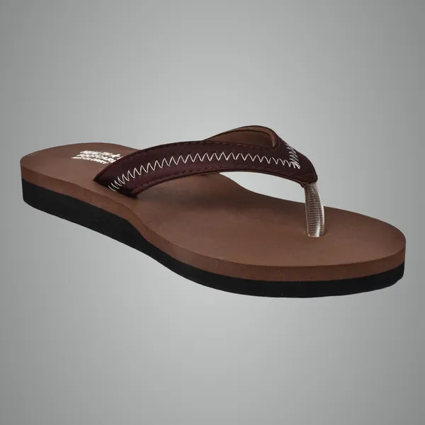 Brown_Pu_Soft_Foam_Slip_On_Slipper_For_Women