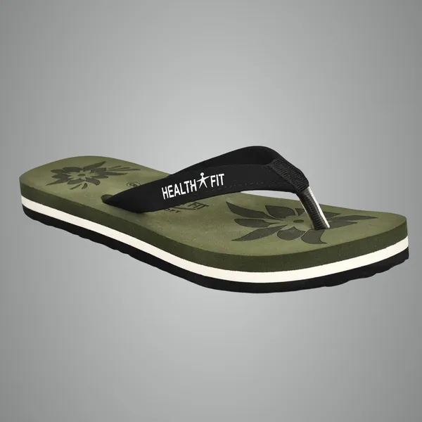 Olive_Pu_Soft_Foam_Slip_On_Slipper_For_Women