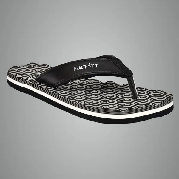 Gray_Rubber_Pull-On_Slipper_For_Men