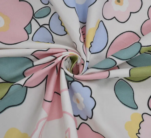 Multi_220_TC__Fitted_Elastic_Bedsheet_With_Tow_Pillow_Covers_(72x78xUp_To_10_Inches_)_&_360_Degree_Elasticated