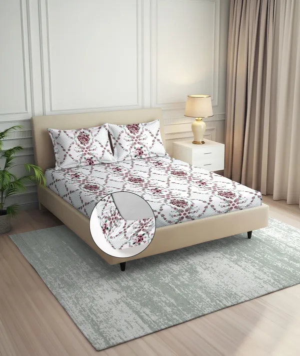 Jorden_220_TC__Cotton_All_Round_Elastic_Fitted_Bedsheet_With_Tow_Pillow_Covers_(72x78xUp_To_10_Inches_)_&_360_Degree_Elasticated