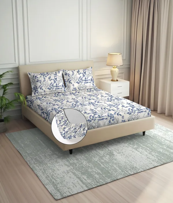 Multy_Cotton_premium_Fitted_Elastic_Bedsheet_With_Tow_Pillow_Covers_(72x78xUp_To_10_Inches_)_&_360_Degree_Elasticated_|_BS