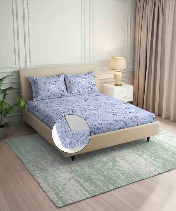 Twil_Sky_premium_Fitted_Elastic_Bedsheet_With_Tow_Pillow_Covers_(72x78xUp_To_10_Inches_)_&_360_Degree_Elasticated_|_BS