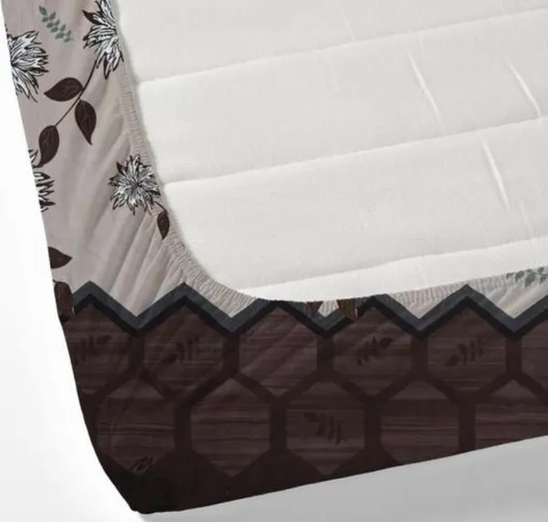 Brown_220_TC__Cotton_All_Round_Elastic_Fitted_Bedsheet_With_Tow_Pillow_Covers_(72x78xUp_To_10_Inches_)_&_360_Degree_Elasticated
