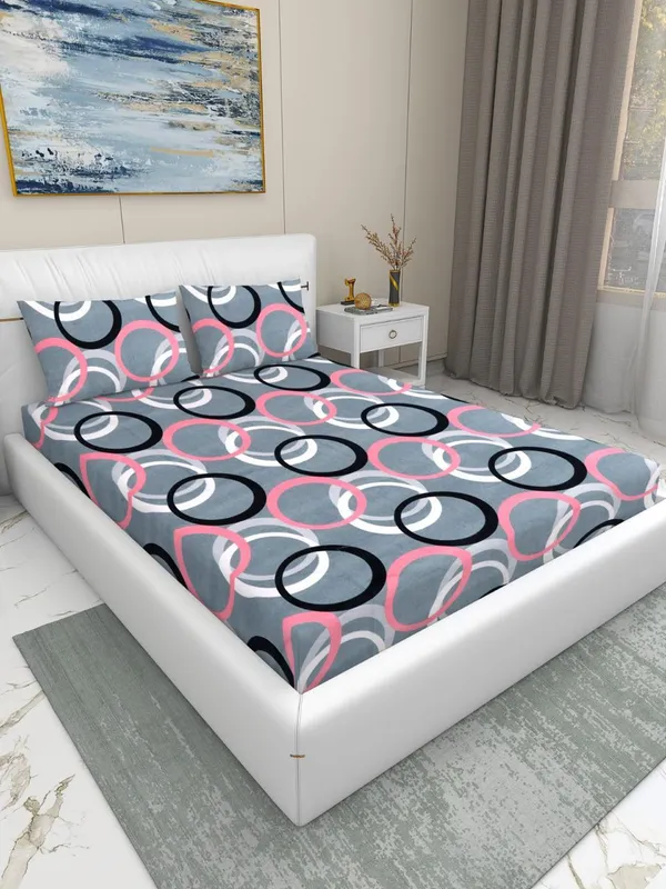 Grey_Circle_premium_Fitted_Elastic_Bedsheet_With_Tow_Pillow_Covers_(72x78xUp_To_10_Inches_)_&_360_Degree_Elasticated_|_BS