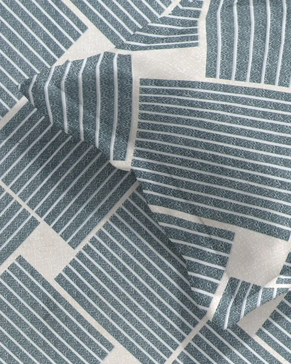Grey_LIne_220_TC__Cotton_All_Round_Elastic_Fitted_Bedsheet_With_Tow_Pillow_Covers_(72x78xUp_To_10_Inches_)_&_360_Degree_Elasticated