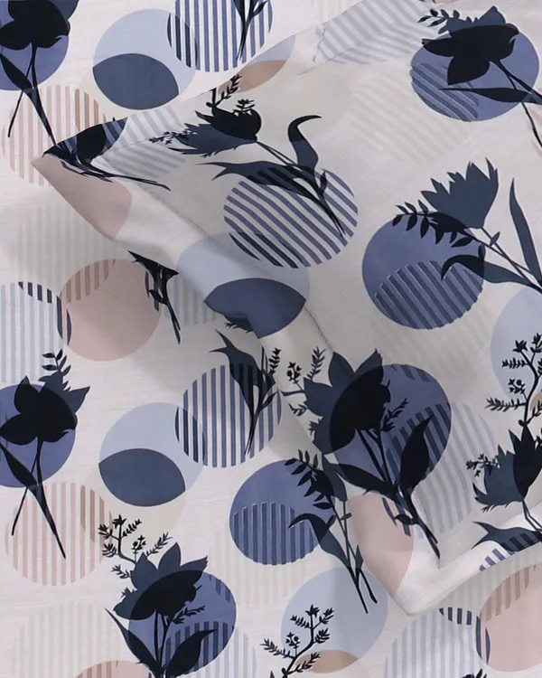 Floral_220_TC__Cotton_All_Round_Elastic_Fitted_Bedsheet_With_Tow_Pillow_Covers_(72x78xUp_To_10_Inches_)_&_360_Degree_Elasticated