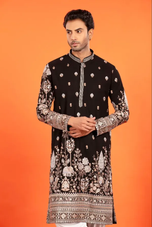 Rehansh_-_Regal_Black_Heritage_Embroidered_Kurta_With_Patiala_|_Wedding_Ethnic_Wear