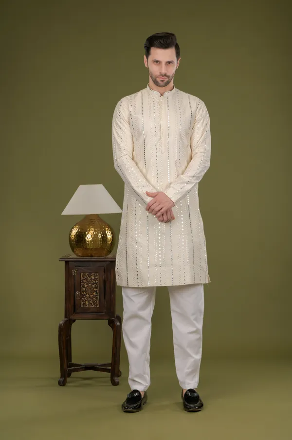 Noor_-_Ziya_Mirror_Kurta_Set_(Ivory)