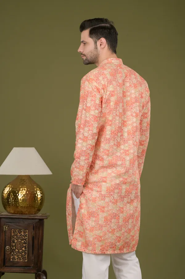 Naksh_-_Sunset_Mosaic_Embroidered_Digital_Print_Kurta_Set