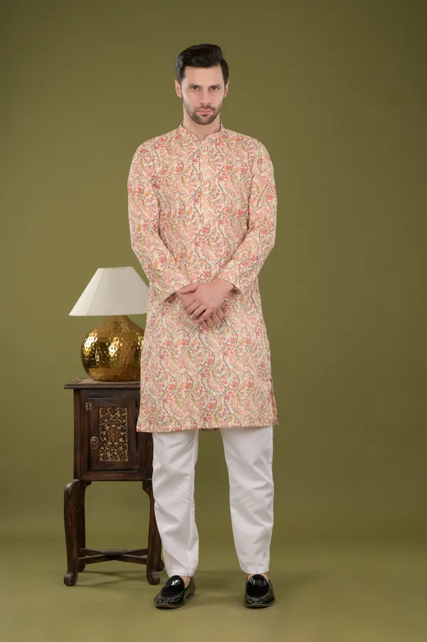 Tarang_-_Floral_Bliss_Embroidered_Digital_Print_Kurta_Set