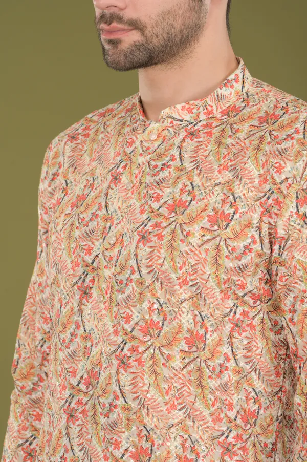 Tarang_-_Floral_Bliss_Embroidered_Digital_Print_Kurta_Set