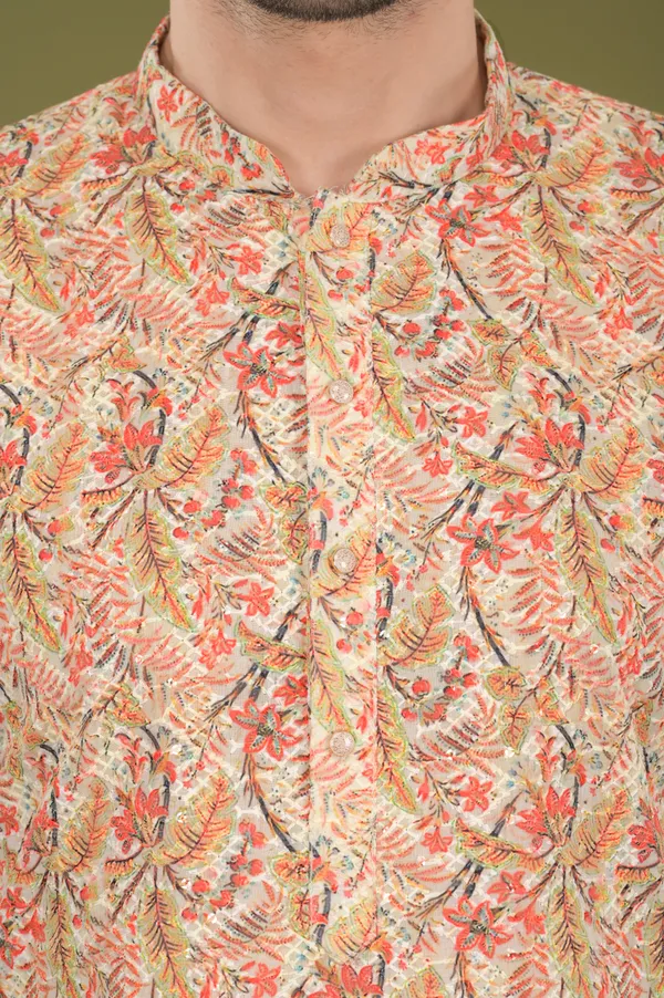 Tarang_-_Floral_Bliss_Embroidered_Digital_Print_Kurta_Set