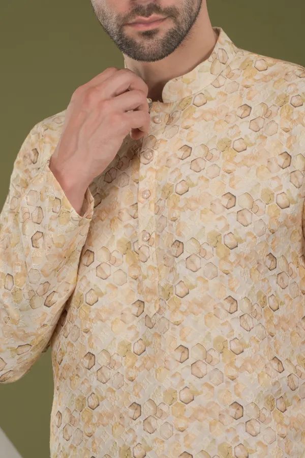 Kirit_-_Sunehri_Hexa_Digital_Print_Kurta_Set
