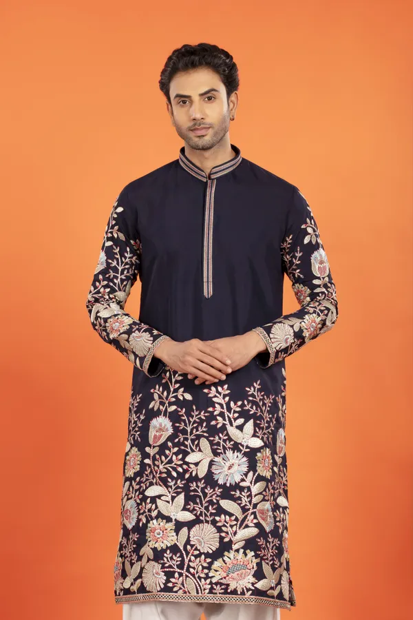 Aarosh_Midnight_Blue_Embroidered_Kurta_with_Patiala_|_Wedding_Ethnic_Wear