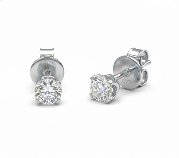 White_Premium_Diamond_Solitaire_Earrings_For_Women