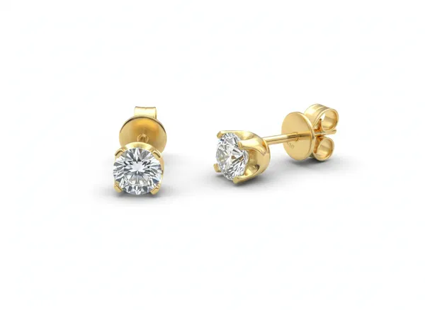 Yellow_Premium_Diamond_Solitaire_Earrings_For_Women
