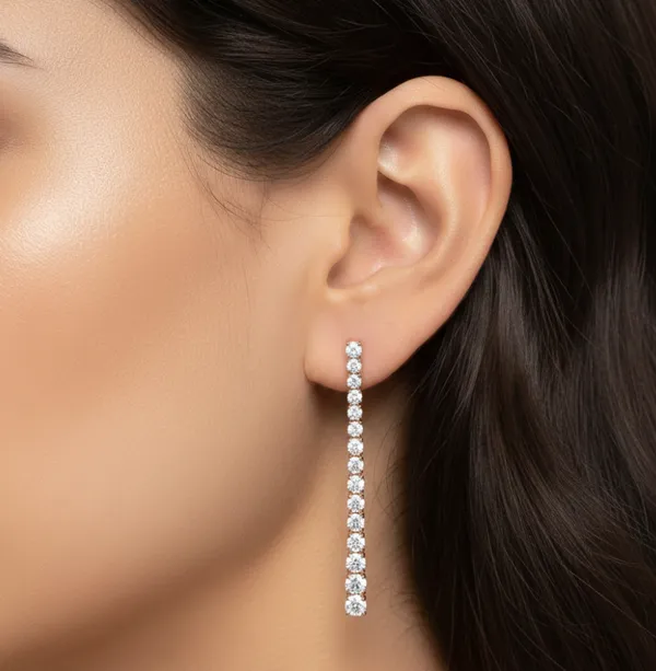 Rose_Gold_Premium_Diamond_Line_Drop_Earrings_For_Women