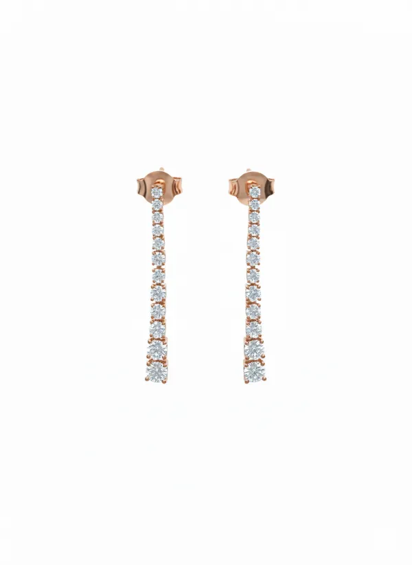 Rose_Gold_Premium_Diamond_Line_Drop_Earrings_For_Women