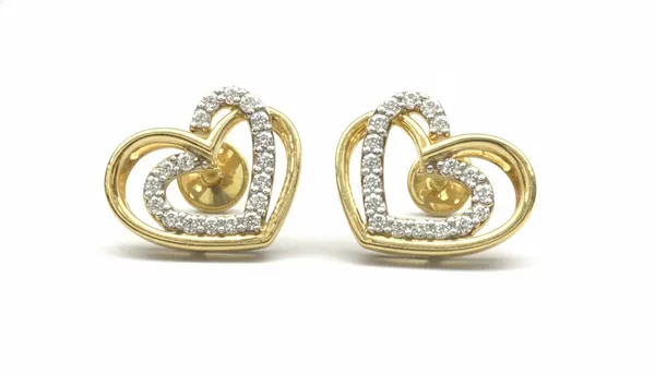 Yellow_Premium_Heart_Shape_Earrings_For_Women