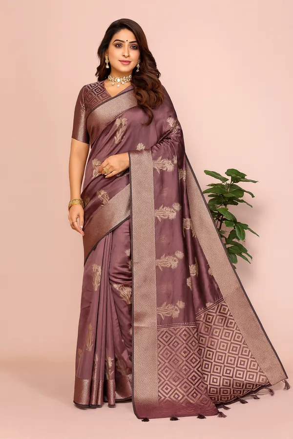 A_Timeless_Banarasi_Organza_Silk_Saree_Elegant_Lightweight_And_Beautifully_Crafted_For_Exclusive_Festive_Elegance.