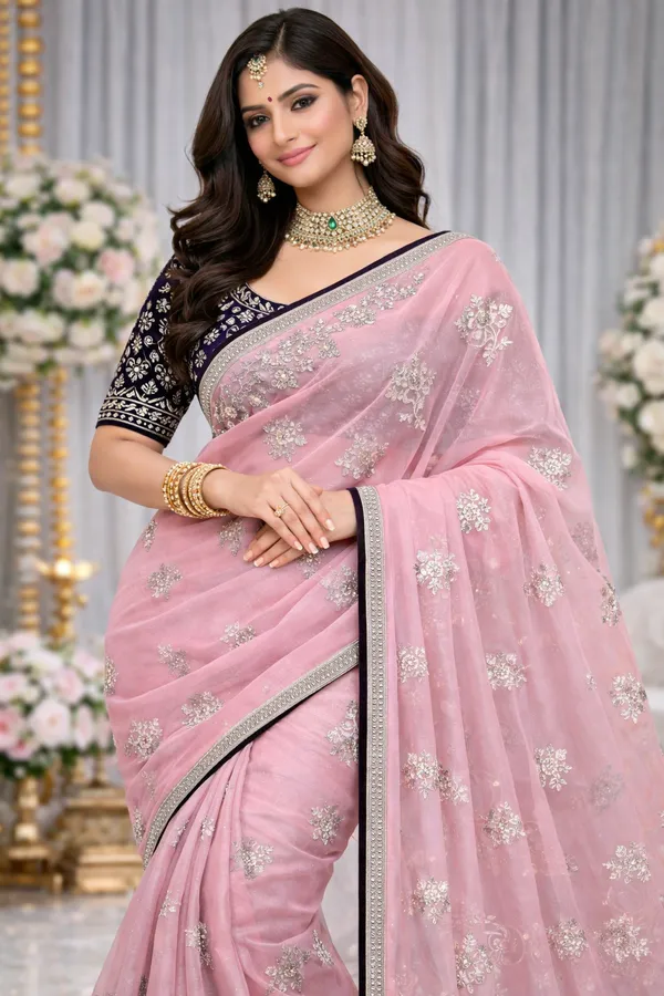 Designer_Chiffon_Saree