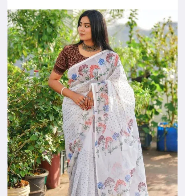 Linen_cotton_Sarees