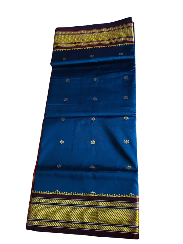 Pure_Silk_Yeola_Paithani_–_6_Mtr_with_Blouse_Piece