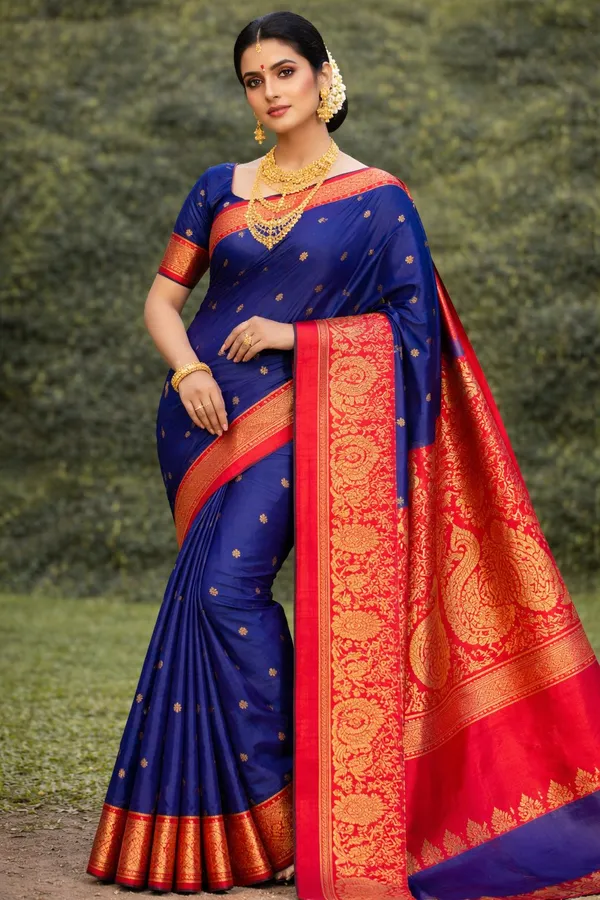 Pure_Silk_Yeola_Paithani_–_6_Mtr_with_Blouse_Piece