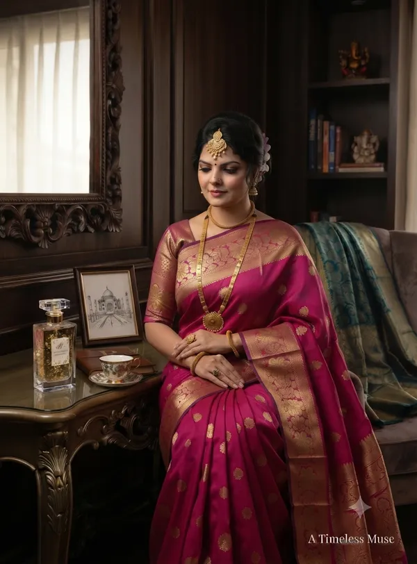 The_Adhivaraa_Kanchi_Royale_Litchi_Silk_Saree_blends_luxurious_Litchi_Silk,_rich_zari_weaving,_and_classic_Kanchipuram-inspired_craftsmanship_to_create_the_perfect_drape_for_every_grand_occasion._✨
