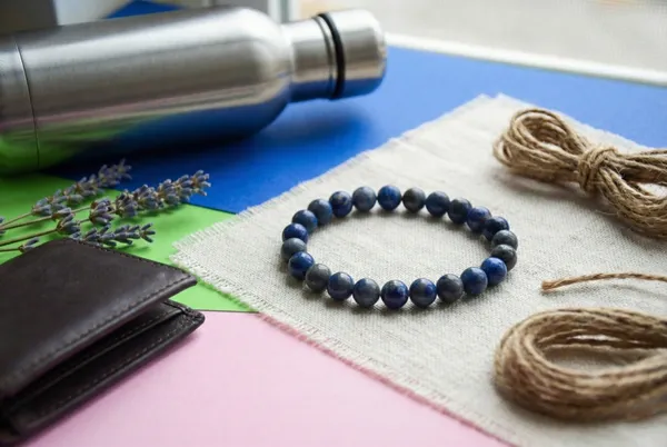 Deep_Blue_Lapis_Lazuli_Bracelet_For_Men,Women_And_Kids