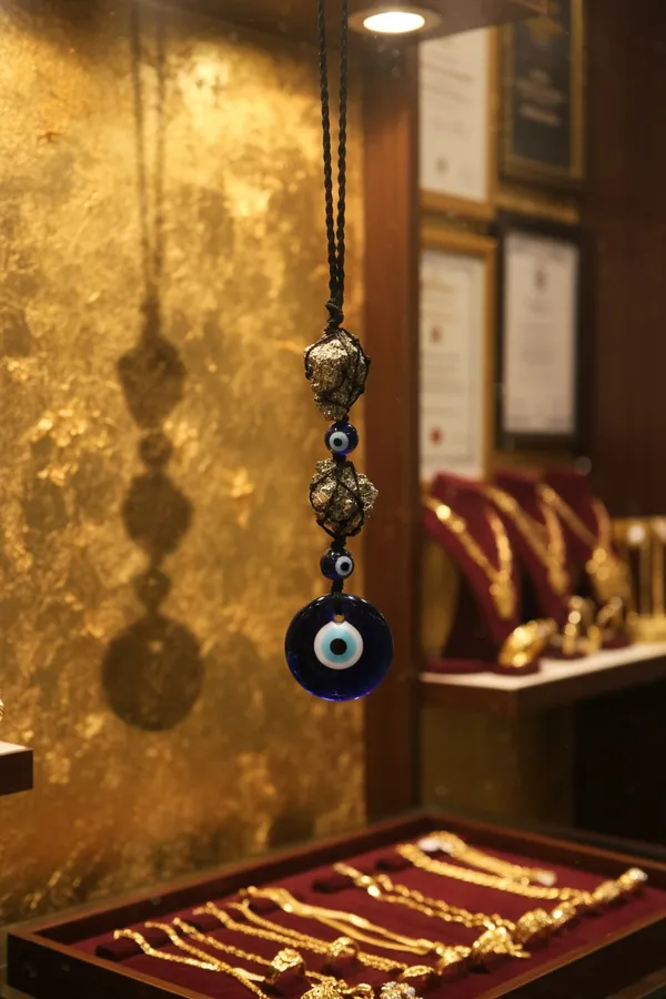 Multicolor_Pyrite_With_Evil_Eye_Hanging_For_Men,Women_And_Kids