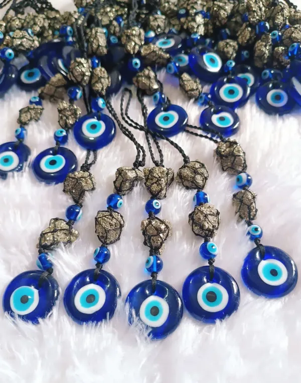 Multicolor_Pyrite_With_Evil_Eye_Hanging_For_Men,Women_And_Kids