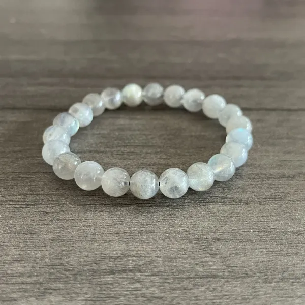White_Trendy_Moon_Stone_Bracelet_For_Men,Women_And_Kids