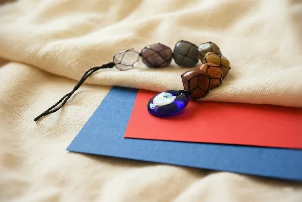 Multicolor_Evil_Eye_With_7_Chakra_Raw_Stone_Hanging_For_Men,Women_And_Kids