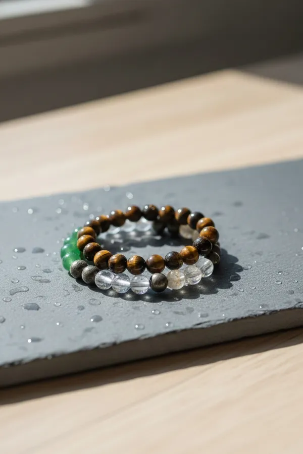 Multicolor_Money_Magnet_With_Tiger_Eye_Bracelet_For_Men,Women_And_Kids