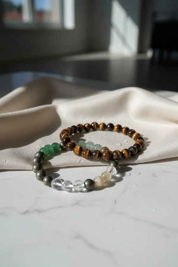Multicolor_Money_Magnet_With_Tiger_Eye_Bracelet_For_Men,Women_And_Kids
