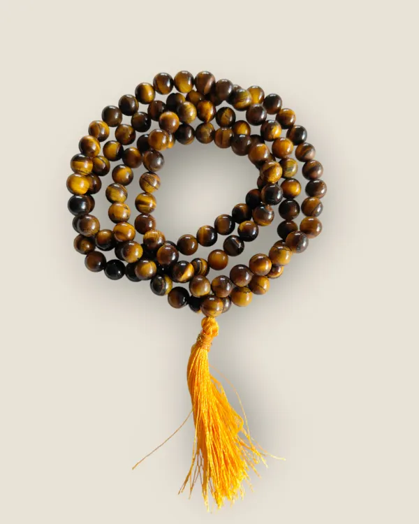 Yellow_&_Black_Tiger_Eye_Mala_108_Beads_For_Men,Women_And_Kids
