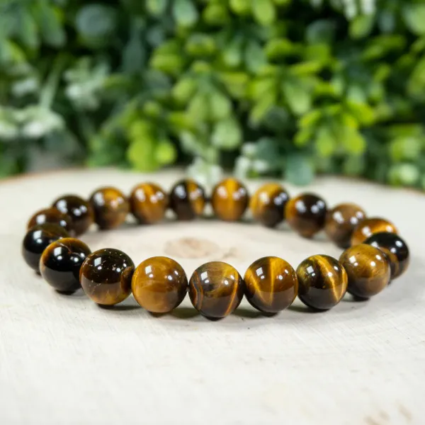 Yellow_&_Black_Tiger_Eye_Bracelet_For_Men,Women_And_Kids