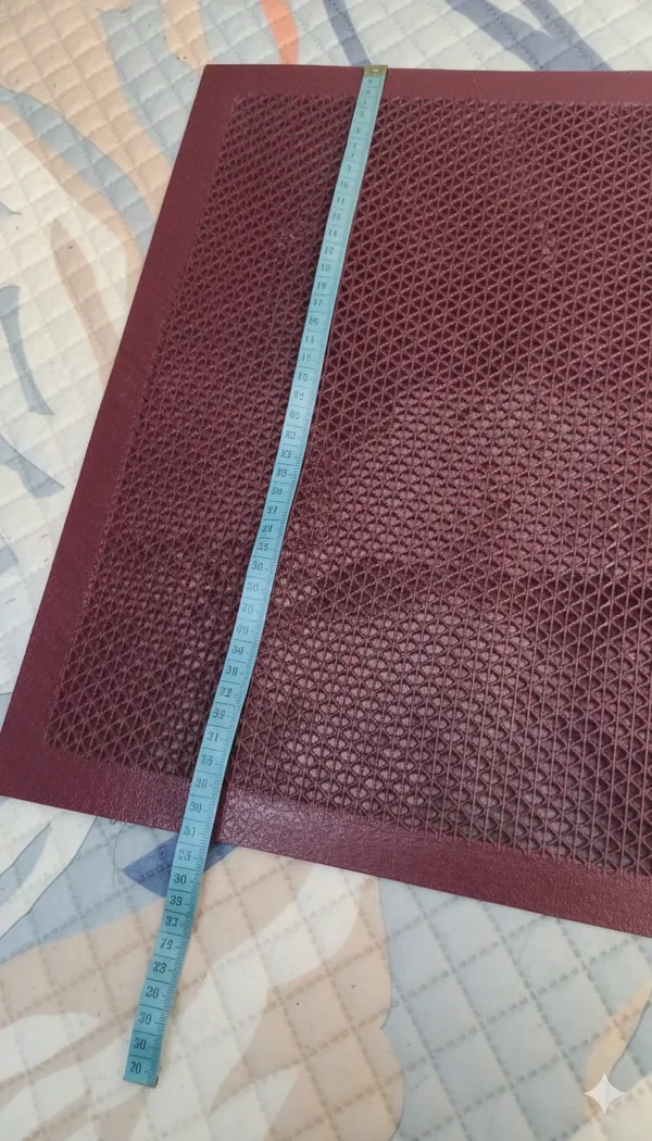 Pack_of_1_Maroon_Rubber_Anti_Skid_Multipurpose_Doormat_Bathroom_Rain_Swimming_Pool_Waterproof_For_Indoor/Outdoor_Home_Office_Entrance_(60*40Cm)