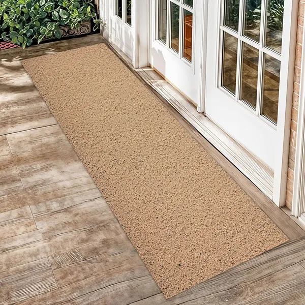 Pack_of_1_Beige_Pvc_Soft_Cushion_Noodle_Rectangular_Mat_Multipurpose_Doormat_Bathroom_For_Indoor/Outdoor_Home_Office_(60X40_Cm)