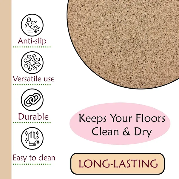 Pack_of_1_Beige_Pvc_Soft_Cushion_Noodle_Rectangular_Mat_Multipurpose_Doormat_Bathroom_For_Indoor/Outdoor_Home_Office_(60X40_Cm)