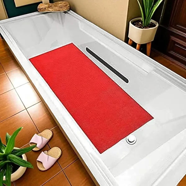 Pack_of_1_Red_Rubber_Anti_Skid_Multipurpose_Doormat_Bathroom_Rain_Swimming_Pool_Waterproof_For_Indoor/Outdoor_Home_Office_Entrance_(60*40Cm)