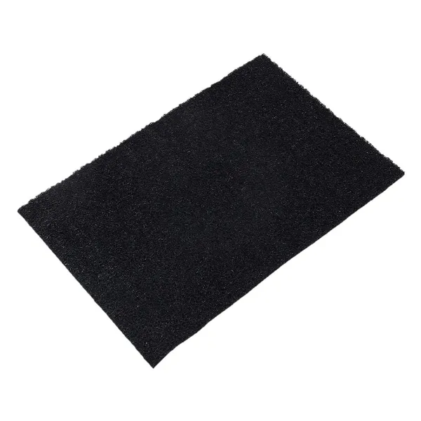 Pack_of_1_Black_Pvc_Soft_Cushion_Noodle_Rectangular_Mat_Multipurpose_Doormat_Bathroom_For_Indoor/Outdoor_Home_Office_(60X40_Cm)