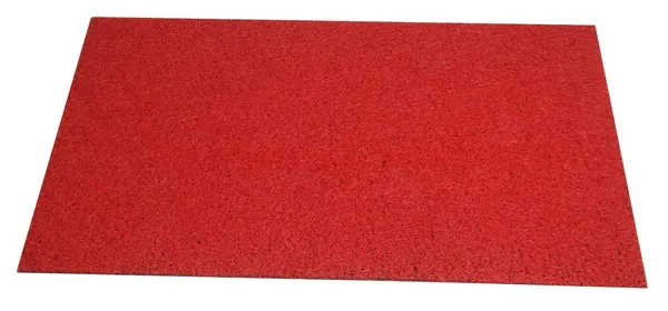 Pack_of_1_Red_Pvc_Soft_Cushion_Noodle_Rectangular_Mat_Multipurpose_Doormat_Bathroom_For_Indoor/Outdoor_Home_Office_(60X40_Cm)