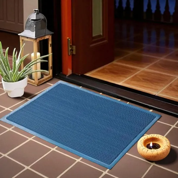 Pack_of_1_Blue_Rubber_Anti_Skid_Multipurpose_Doormat_Bathroom_Rain_Swimming_Pool_Waterproof_For_Indoor/Outdoor_Home_Office_Entrance_(60*40Cm)
