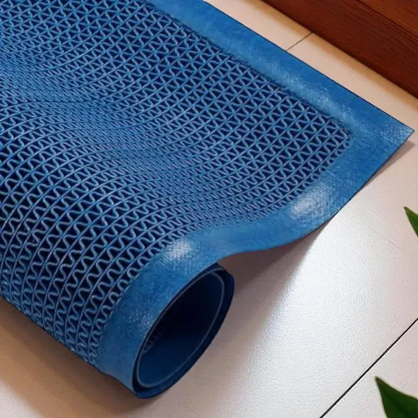 Pack_of_1_Blue_Rubber_Anti_Skid_Multipurpose_Doormat_Bathroom_Rain_Swimming_Pool_Waterproof_For_Indoor/Outdoor_Home_Office_Entrance_(60*40Cm)